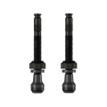 Merlin Cycles Schwalbe Clik Valve Tubeless Schrader Valves - 40mm - Black / 40mm Valve | FREE delivery over £60 & Easy Returns