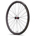 Merlin Cycles Reserve 34 DT Swiss 240 Carbon Road Front Wheel - 700c - Black / 12mm Axle / Centerlock / Front / Clincher / 700c | FREE delivery over £60 & Easy Returns