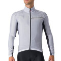 Merlin Cycles Castelli Squadra Stretch Cycling Jacket  - Silver Grey / Dark Grey / Small | FREE delivery over £60 & Easy Returns