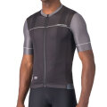 Merlin Cycles Castelli Unlimited Endurance 2 Short Sleeve Jersey - Light Black / Smoky Grey / Ivory / Small | FREE delivery over £60 & Easy Returns