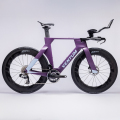 Merlin Cycles Ventum Tempus Red AXS Carbon TT Bike - Purple Reign / Small | FREE delivery over £60 & Easy Returns