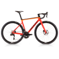 Merlin Cycles Ridley Bikes Ridley Falcn RS 105 Di2 Levanto Carbon Road Bike - Ex Display - Black / Red / Orange / Small | FREE delivery over £60 & Easy Returns