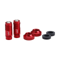 Merlin Cycles BBB BTI-165 CoreCaps Valve Caps - Red | FREE delivery over £60 & Easy Returns