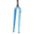 Merlin Cycles Merlin Carbon Forks - 700c - Light Blue / Tapered / Quick Release / Flat Mount | FREE delivery over £60 & Easy Returns