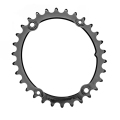 Merlin Cycles AbsoluteBLACK Gravel Sub-Compact Oval 110/4BCD Chainring - Black / 30 / 4 Arm, 110mm / 12 Speed / Inner | FREE delivery over £60 & Easy Returns