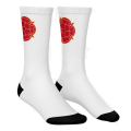 Merlin Cycles Sox Footwear Lancashire Rose Premium Crew Socks - White / Large / UK 8-12 | FREE delivery over £60 & Easy Returns