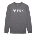 Merlin Cycles Fox Racing Absolute Long Sleeve Tech Tee - Heather Graphite / Small | FREE delivery over £60 & Easy Returns