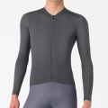Merlin Cycles Castelli Espresso 2 Long Sleeve Jersey - SS26 - Smoky Grey / Small | FREE delivery over £60 & Easy Returns