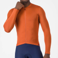 Merlin Cycles Castelli Espresso 2 Long Sleeve Jersey - SS26 - Paprika / Small | FREE delivery over £60 & Easy Returns