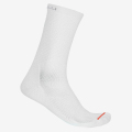 Merlin Cycles Castelli A/C 18 Hot Weather Cycling Socks - SS26 - White / S/M | FREE delivery over £60 & Easy Returns