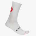 Merlin Cycles Castelli Entrata 18 Cycling Socks - SS26 - White / S/M | FREE delivery over £60 & Easy Returns