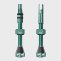 Merlin Cycles Peaty's Holeshot Fast Flow Tubeless Valves - 42mm - Jade / 42mm Valve | FREE delivery over £60 & Easy Returns
