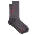 Merlin Cycles QUOC Signature Merino Cycling Socks - Graphite / Small / EU38 / EU41 | FREE delivery over £60 & Easy Returns