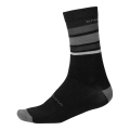 Merlin Cycles Endura Baabaa Merino Stripe Socks - Black / S/M | FREE delivery over £60 & Easy Returns
