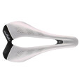 Merlin Cycles Selle Italia SLR Carbon 'Opal White Edition' Road Saddle - Opal White / S3 | FREE delivery over £60 & Easy Returns