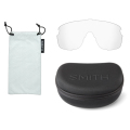 Merlin Cycles Smith Shift MAG XL Sunglasses - ChromaPop Black Lens - Matt Black / ChromaPop Black | FREE delivery over £60 & Easy Returns