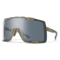 Merlin Cycles Smith Syncline Sunglasses - ChromaPop Lens - Matte Flint Tarmac Tortoise / ChromaPop Slate | FREE delivery over £60 & Easy Returns