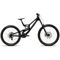 Merlin Cycles Santa Cruz Bicycles Santa Cruz V10 DH S Downhill Bike - 2025 - Gloss Black Speckle / Small | FREE delivery over £60 & Easy Returns