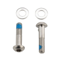 Merlin Cycles Sram T25 Flat Mount Disc Brake Mounting Bolts - Silver / 17mm | FREE delivery over £60 & Easy Returns