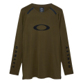 Merlin Cycles Oakley Maven Scrub Elite Long Sleeve Jersey - Army Green / Small | FREE delivery over £60 & Easy Returns