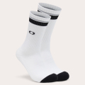 Merlin Cycles Oakley Essential Socks - Pack Of 3 - White / Medium / Pack Of 3 | FREE delivery over £60 & Easy Returns