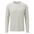 Merlin Cycles Albion Cycling Men's Zoa Sun Shield Long Sleeve Cycling Tech T-Shirt - Chalk / Medium | FREE delivery over £60 & Easy Returns