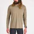 Merlin Cycles Albion Cycling Men's Zoa Sun Shield Long Sleeve Cycling Tech T-Shirt - Flint / XLarge | FREE delivery over £60 & Easy Returns