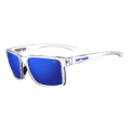 Merlin Cycles Tifosi Sylo Sunglasses - Crystal Clear / Cobalt Blue Mirror | FREE delivery over £60 & Easy Returns