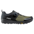 Merlin Cycles Northwave Rockit Plus MTB Shoes - Forest Green / Black / EU42 | FREE delivery over £60 & Easy Returns