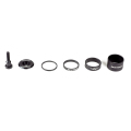 Merlin Cycles Renthal Top Cap Kit - Black | FREE delivery over £60 & Easy Returns