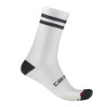 Merlin Cycles Castelli Originale 18 Cycling Socks - SS26 - White / Black / Small / Medium | FREE delivery over £60 & Easy Returns