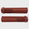 Merlin Cycles Peaty's Monarch Pro Knurl Grip - Brick Red / Thick | FREE delivery over £60 & Easy Returns
