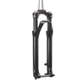 Merlin Cycles SR Suntour MOBIE 25 Hybid Forks - 700c - Black / 100mm / 15mm Axle / Tapered / 700c / NO DECAL | FREE delivery over £60 & Easy Returns