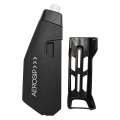 Merlin Cycles Aerosip Water Bottle & Cage - Transparent / 650ml | FREE delivery over £60 & Easy Returns