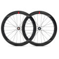 Merlin Cycles Fulcrum Racing Wind 55 DB Carbon Disc Road Wheelset - Black / Shimano / SRAM / 12mm Front - 142x12mm Rear / Pair / 11-12 Speed / Centerlock / Clincher / 700c