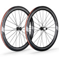 Merlin Cycles Vision SC 55 Carbon Clincher Disc Road Wheelset - Black / 12mm Front - 142x12mm Rear / Shimano / Centerlock / Pair / 10-11 Speed / Clincher / 700c