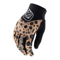 Merlin Cycles Troy Lee Designs Womens Ace 2.0 Gloves  - Cheetah / Gold / 2XLarge