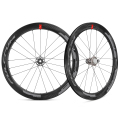 Merlin Cycles Fulcrum Speed 55 DB Carbon Clincher Road Wheelset - 700c - Black / 12mm Front - 142x12mm Rear / Shimano / Centerlock / Pair / 11-12 Speed / Clincher / 700c