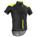 Merlin Cycles GSG Hydra 1/2 Racing Short Sleeve Cycling Jersey - Black / Yellow / Medium