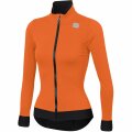 Merlin Cycles Sportful Clearance Sportful Fiandre Pro Medium Women's Jacket - Orange SDR / XLarge