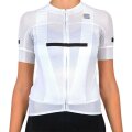 Merlin Cycles Sportful Clearance Sportful Evo Women's Short Sleeve Cycling Jersey  - White / XLarge