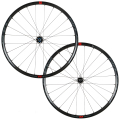 Merlin Cycles Fulcrum Rapid Red 500 DB 2WF Gravel Wheelset - 700c - Black / 12mm Front - 142x12mm Rear / Campagnolo N3W / Centerlock / Pair / 13 Speed / Tubeless / 700c
