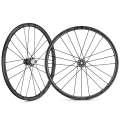 Merlin Cycles Fulcrum Racing Zero Carbon Competizione Disc Clincher Road Wheelset  - Black / 12mm Front - 142x12mm Rear / Shimano / Centerlock / Pair / 11-12 Speed / Clincher / 700c