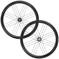 Merlin Cycles Campagnolo Bora Ultra WTO 45 Carbon Disc Clincher Road Wheelset - Black / 12mm Front - 142x12mm Rear / Campagnolo N3W / Centerlock / Pair / 13 Speed / 700c