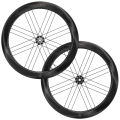 Merlin Cycles Campagnolo Bora Ultra WTO 60 Carbon Disc Clincher Road Wheelset - Black / Shimano / 12mm Front - 142x12mm Rear / Centerlock / Pair / 10-11 Speed / 700c