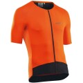 Merlin Cycles Northwave Essence Short Sleeve Cycling Jersey - Orange / 2XLarge