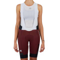 Merlin Cycles Sportful Clearance Sportful Supergiara Women's Bib Shorts - Red Wine / XLarge