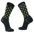 Merlin Cycles Northwave Core Socks - FW21 - Black / Yellow Fluro / XSmall