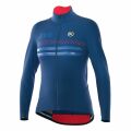 Merlin Cycles Bicycle Line Normandia E Womens Thermal Cycling Jacket - Blue / Medium