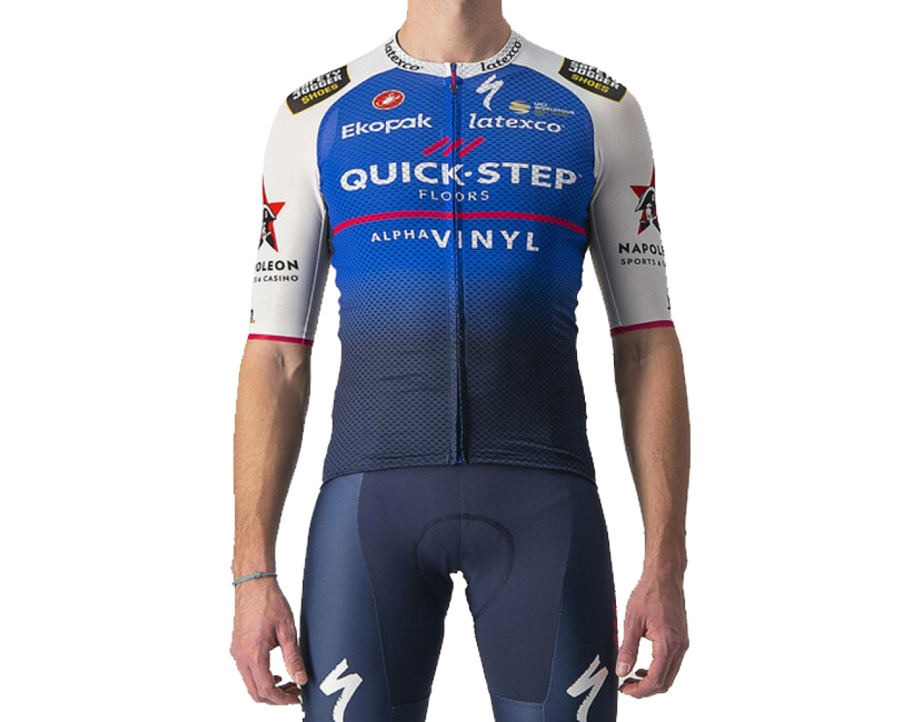 Castelli QuickStep Alpha Vinyl Climber's 3.1 Short Sleeve Cycling